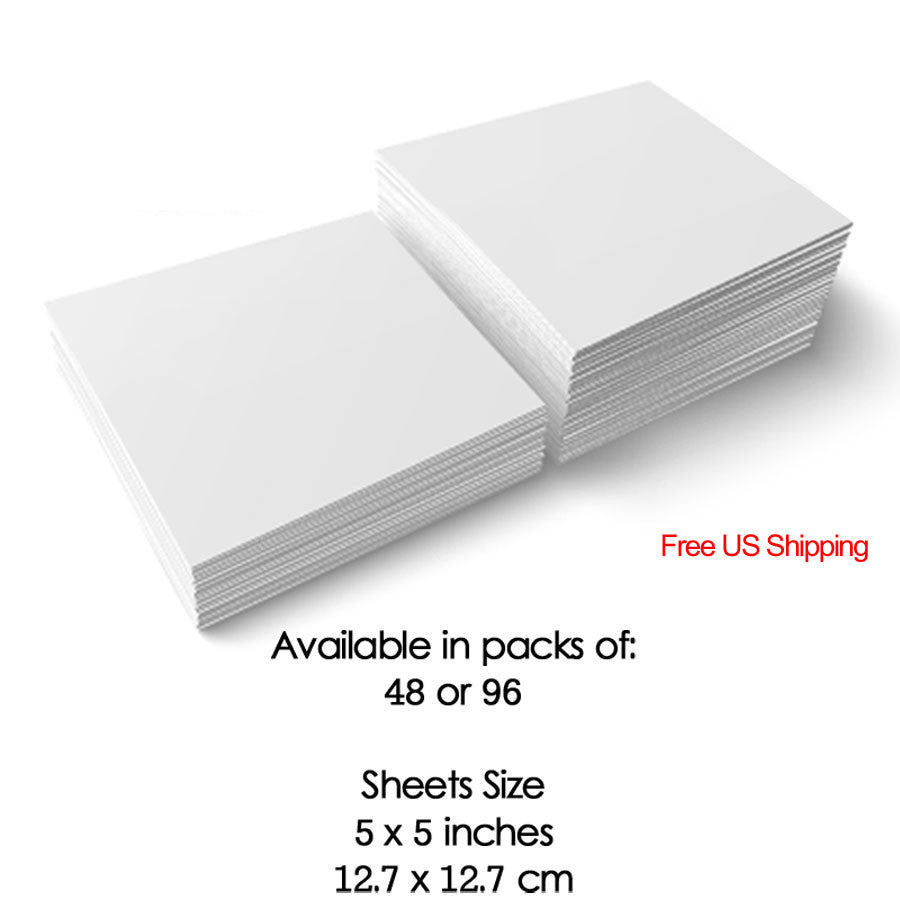 Free Shipping 5 inch Sheets of Bullseye Thinfire Kiln Shelf Paper 41513