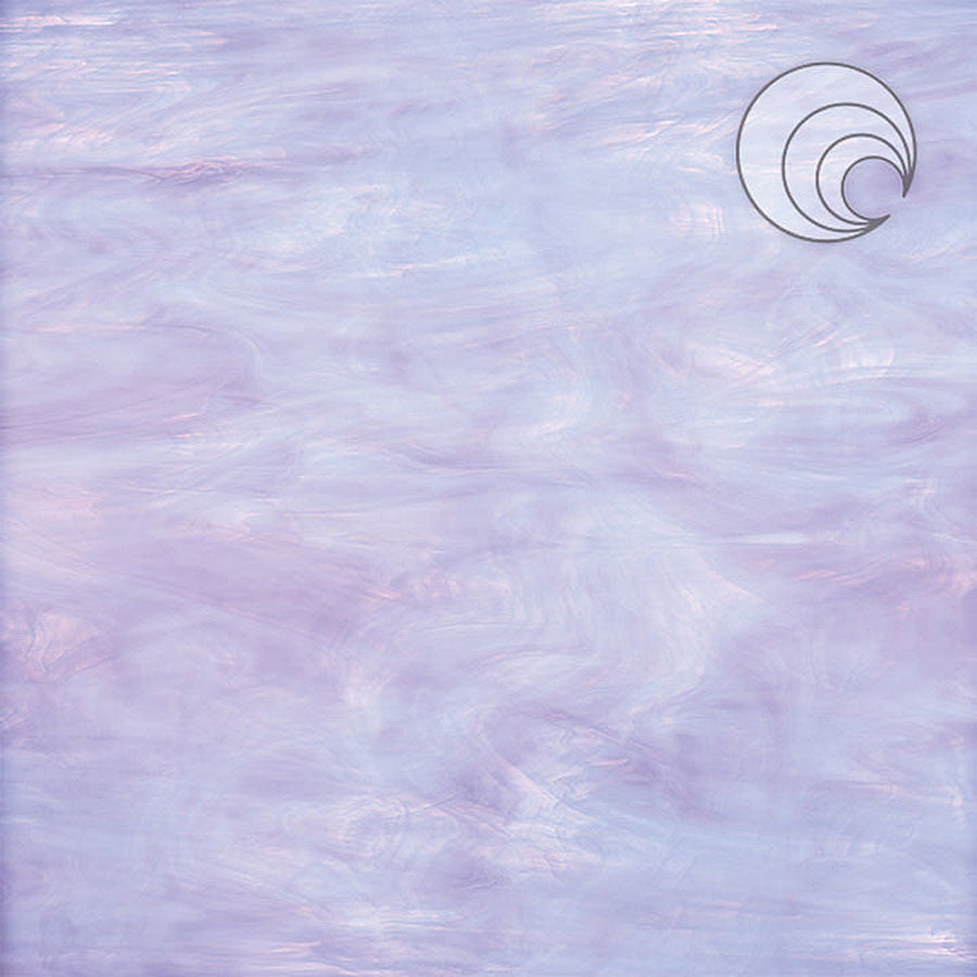 Pale Lavender-White Opal Semi-Translucent Glass COE96 (843-71S-F)