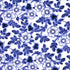 lue Chintz Decal Fused Glass or Ceramics