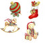 Fusible Decal Christmas Tradition Set Fused Glass or Ceramics (33640)