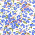 Flower Decal Forget Me Not Fused Glass or Ceramics (33654)