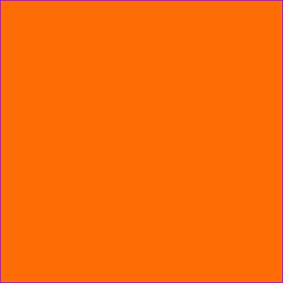 Waterslide Decal Sheet: Orange Enamel for Fused Glass or Ceramics (33700)