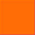 Waterslide Decal Sheet: Orange Enamel for Fused Glass or Ceramics (33700)