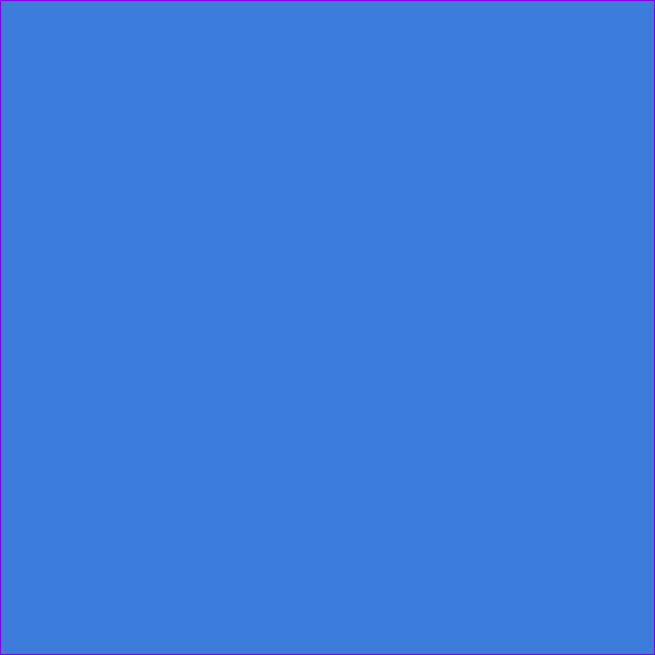 Waterslide Decal Sheet: Mid Blue Enamel for Fused Glass or Ceramics (33704)