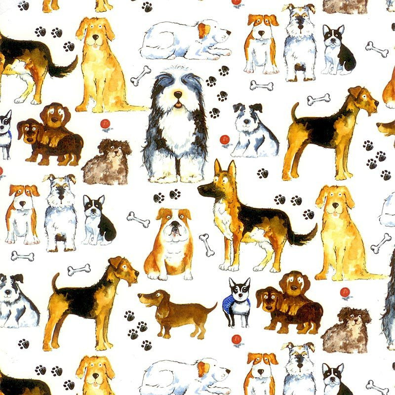 Dogs Decal Fused Glass or Ceramics