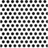 Polka Dots Decal Black Fused Glass or Ceramics (33741)