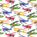 Airplanes Biplanes Decal Fused Glass or Ceramic Waterslide