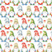 Gnome Winter Christmas Decal Fused Glass or Ceramic Waterslide