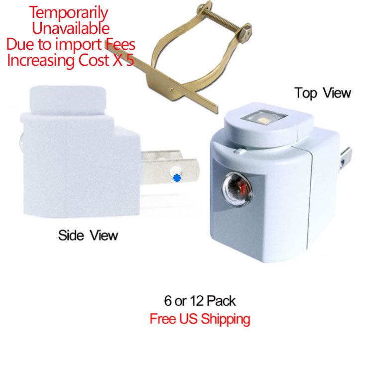 Night Light Kit LED Sensor Low Profile Style Light Grey