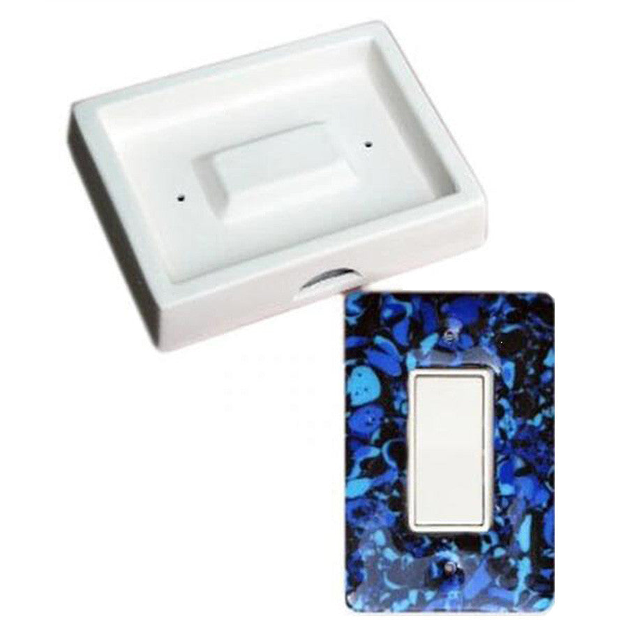 Example Light Switch Frit Cast Mold Rocker Single Cover Switch Plate
