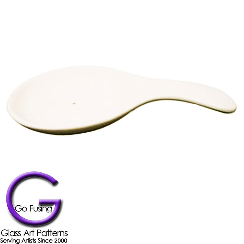 Side View Glass Spoon Slumping Mold - Round