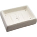 Glass Drape Mold - Soap Dish Rectangular 4 1/2 L x 3 1/8 W x 1 1/4 H inches