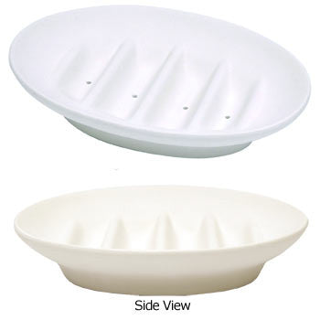 Glass Drape Mold - Oval Soap Dish Medium, SKU 412GF-1241