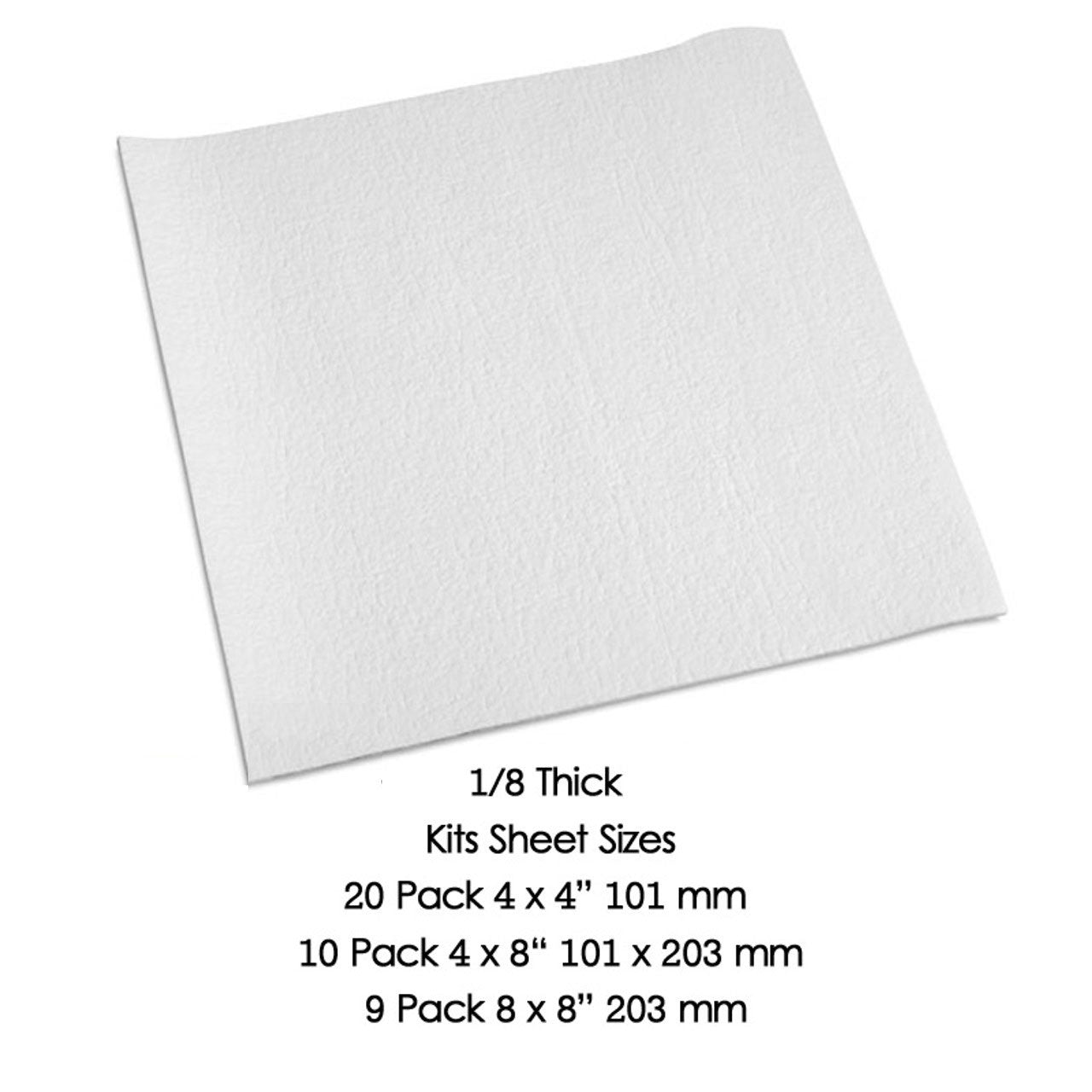 Fusing Supplies: Kiln Shelf Fiber Paper Blanket 1/8 Thick (41516)