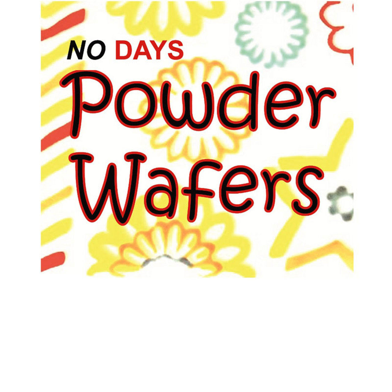 Fusing Adhesive No Days Powder Wafers Sheet (41530)