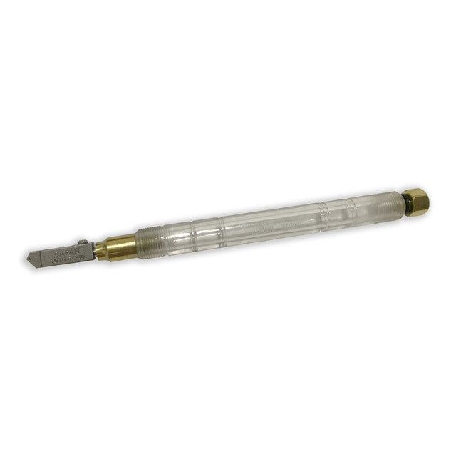 Side View of Toyo Acrylic Professional Cutter Clear Pencil Style TC-10 