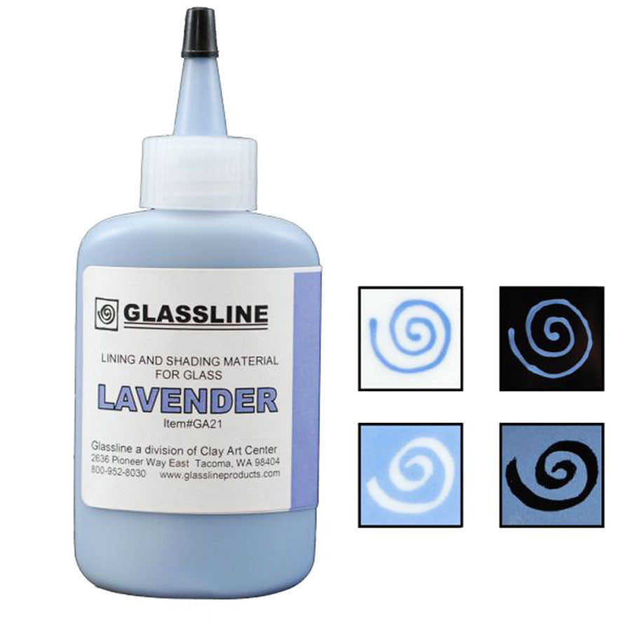 Lavender Glassline Fusing Paint Pen GA21