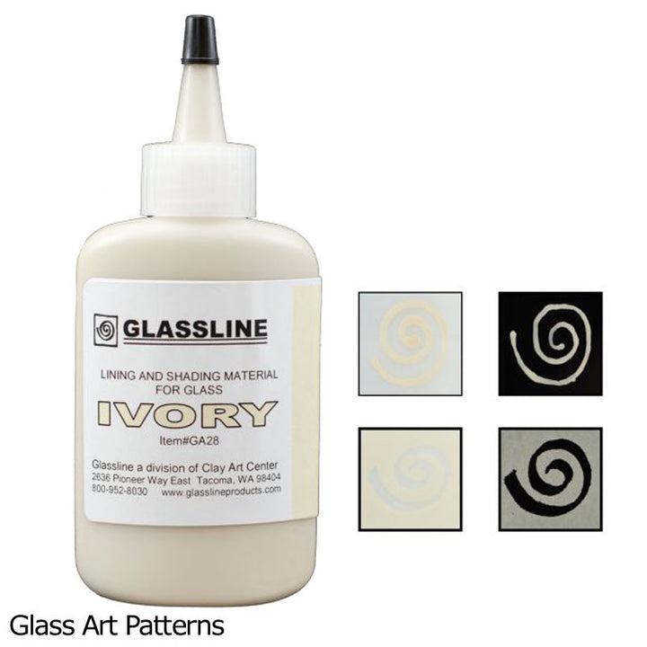 Ivory Glassline Fusing Paint Pen GA29 – Go Fusing