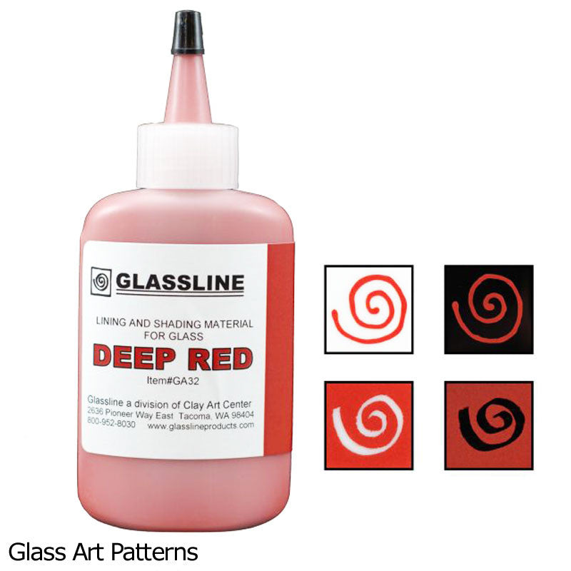 Deep Red Glassline Paint Pen GA32, 44515