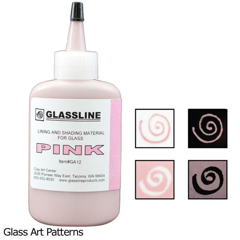 Paint Pink Glassline Fusing Pen GA12