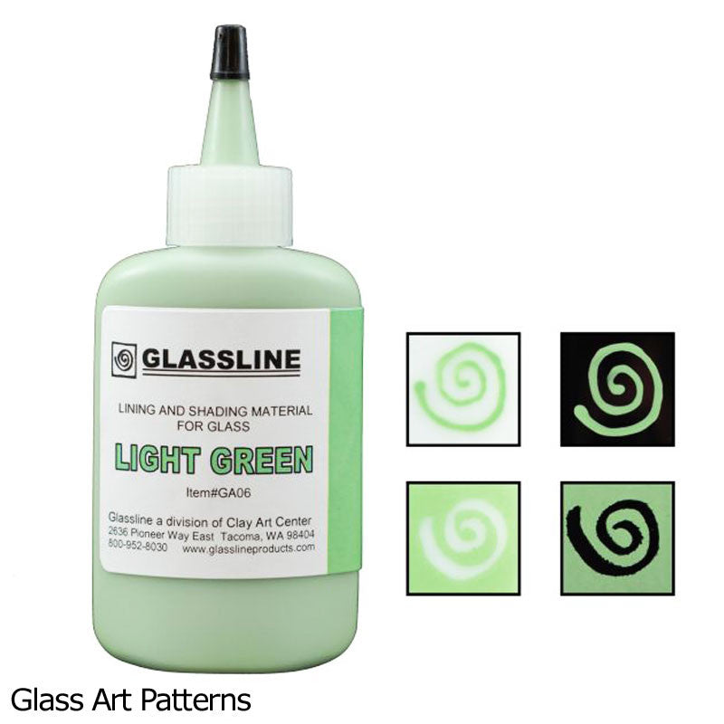 Paint Light Green Glassline Fusing Pen GA06