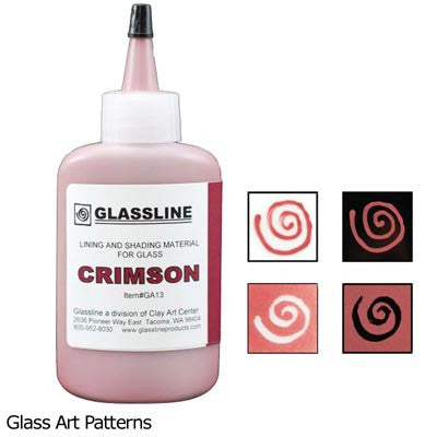Crimson Glassline Fusing Paint Pen GA13