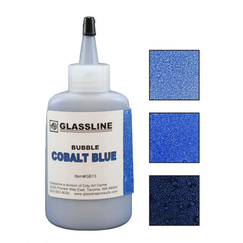 Cobalt Blue Glassline Paint Pen Fusible Bubble Paint GB13