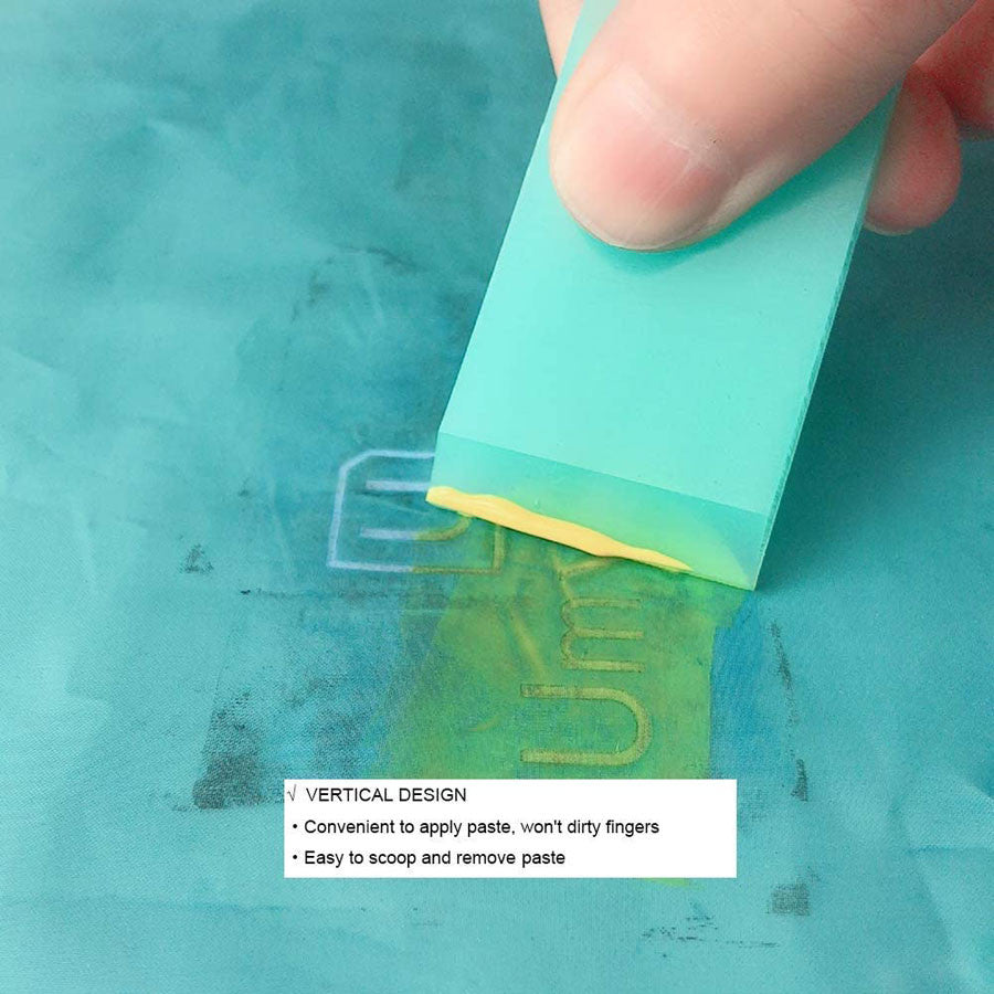 Glass Tool Mini Squeegee - Screen Printing Tool - Decal Applicator Applying Ink
