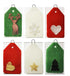 COE96 Precut Glass Gift Tag Wafer Christmas Ornament Kit Set (96750) 