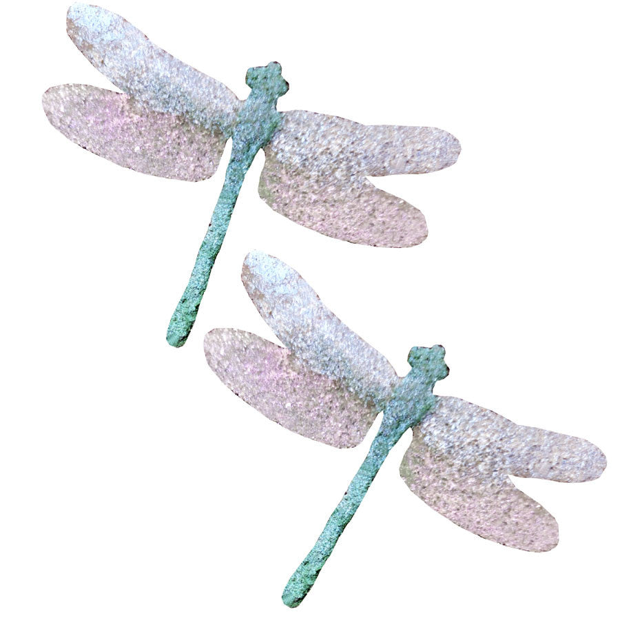 96 COE Glass Shape Precut Dragonfly Wafer Set, 96781
