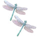 96 COE Glass Shape Precut Dragonfly Wafer Set, 96781