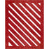 COE96 Precut Wafer Diagonal Pattern Sheet (96785)  Red Opal