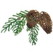 COE96 Precut Glass Pine Branch Pine Cone Wafer Set (96795)