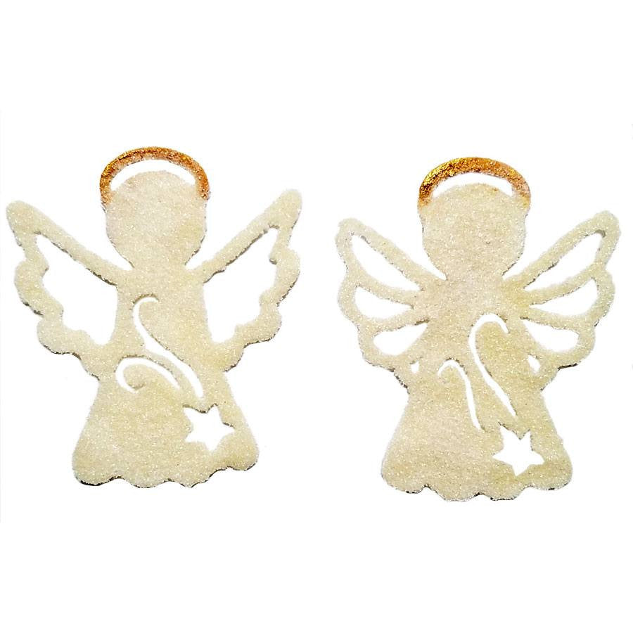  COE96 Precut Glass Angel Ornament Wafer Set. Select from 15 different color sets