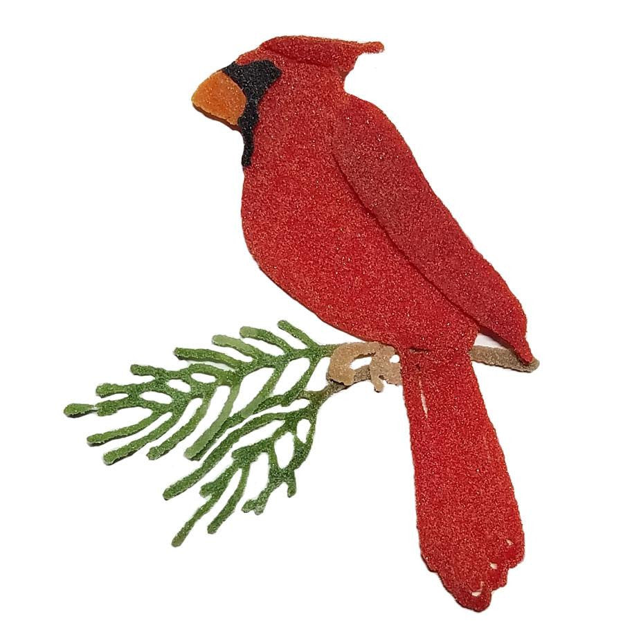 OE96 Precut Glass 3D Cardinal Wafer Christmas Ornament Kit (96814)