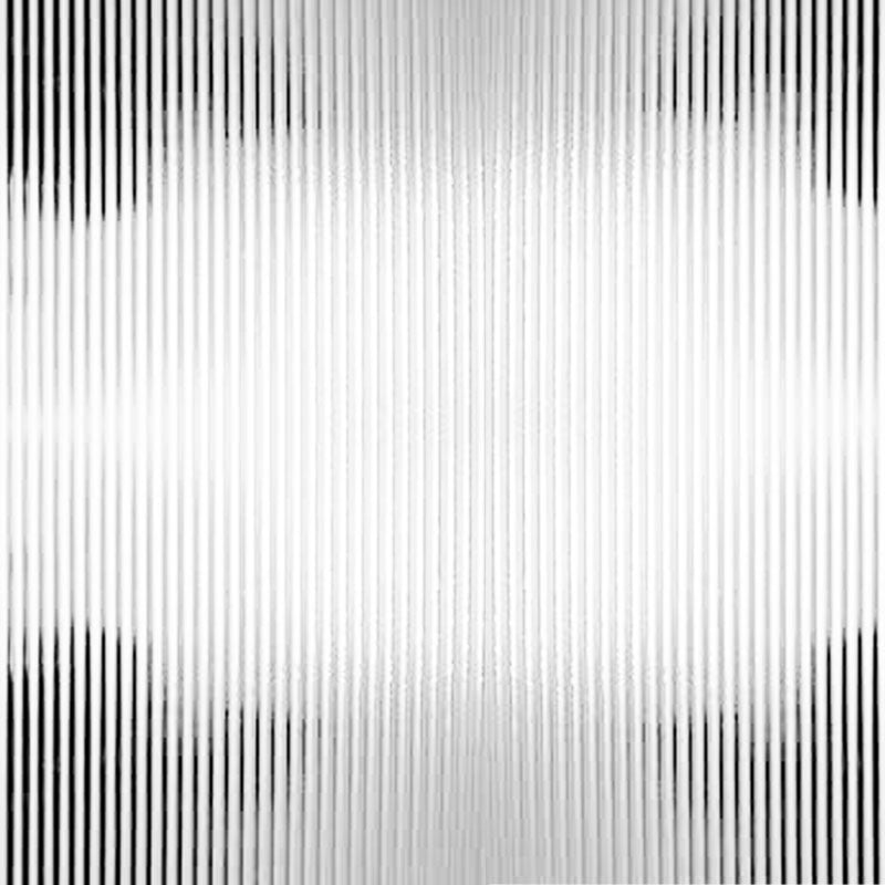 Square Reeded Glass Sheet Clear Transparent Quarter Reed Sheet Glass Spectrum COE96 – Go Fusing