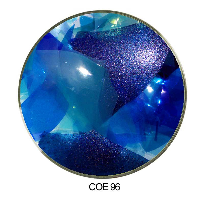 Coloritz™ Confetti Glass Shards Blue Family Color Mix 96 COE