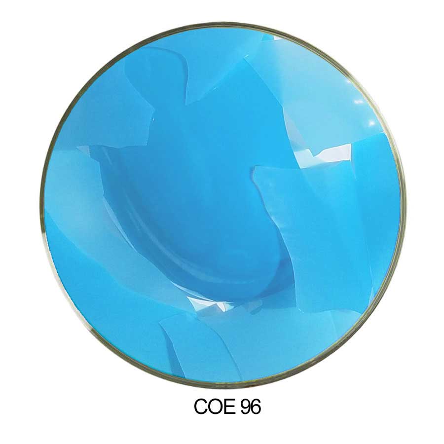Coloritz™ Fragmentos de vidrio confeti Ópalo turquesa COE96