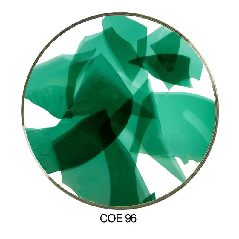 Coloritz™ Uroboros CN-5-96 Confetti Glass Blue Green Transparent COE96