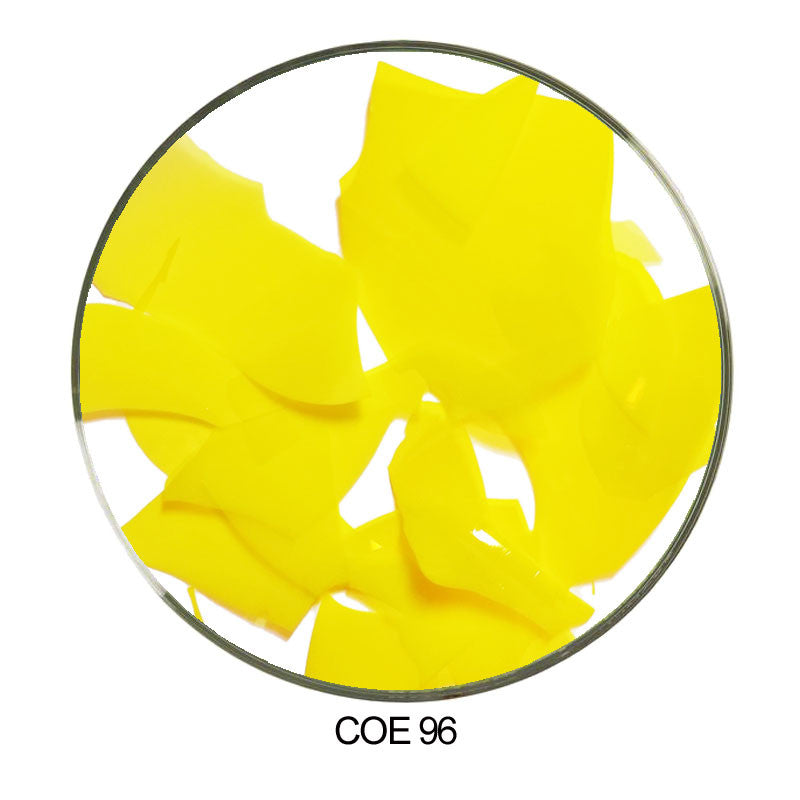 Coloritz™ Confetti Glass Shards Lemon Yellow Opal COE96