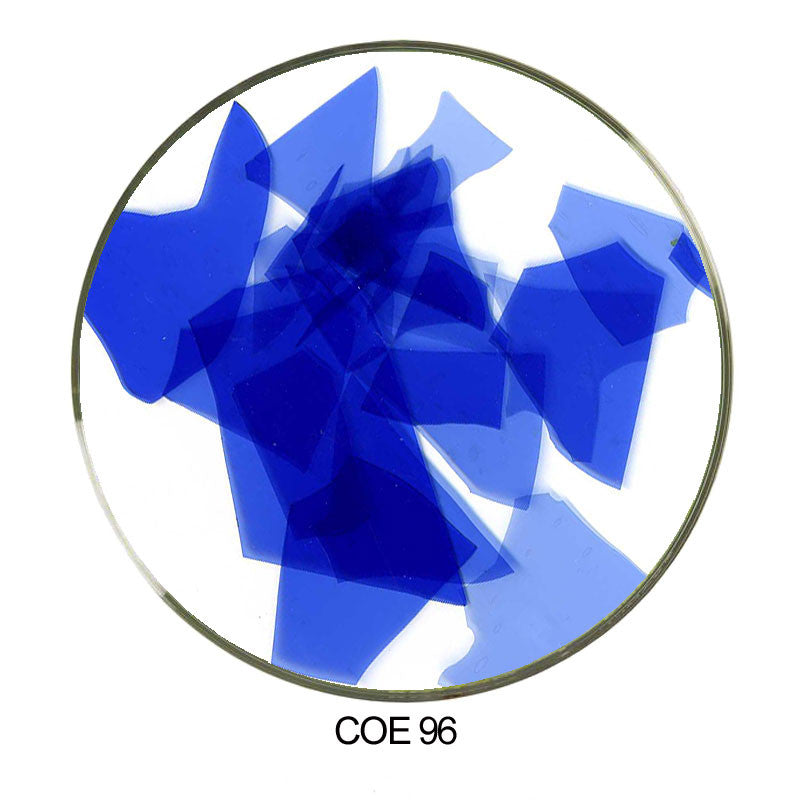 Coloritz™ Confetti Glass Shards Cobalt Blue Opal COE96