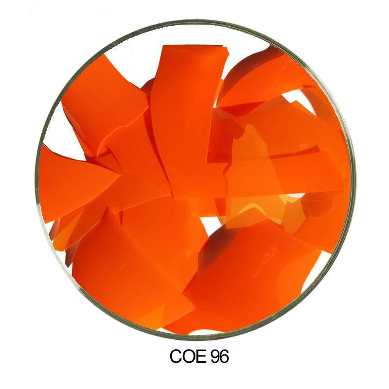 Coloritz™ Confetti Glass Shards Orange Opal COE96