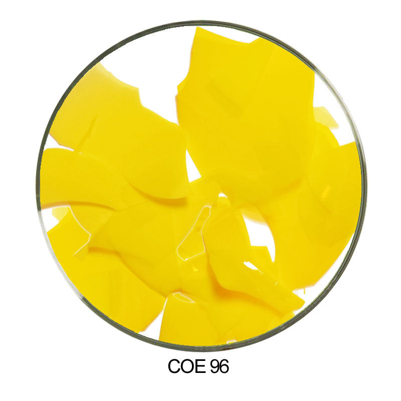 Coloritz™ Confetti Glass Shards Sunflower Yellow Opal COE96