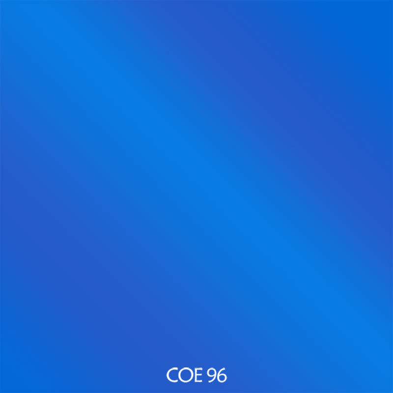 Blue Light Transparent Spectrum Glass COE 96, SP 132-2SF
