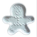 Seasonal Slumping Mold - Gingerbread Man Dish. Ceramic mold for fused glass